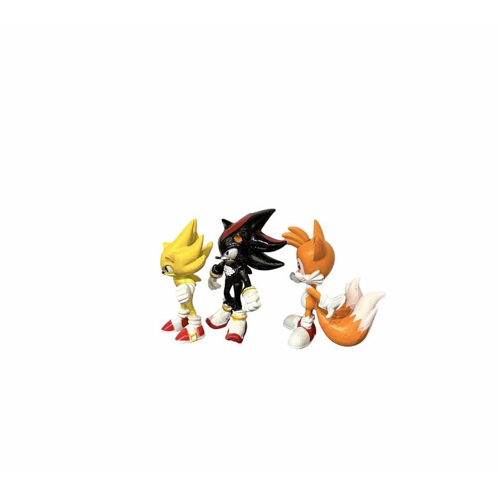 Sonic The Hedgehog 2”Figures: Tails Shadow The Hedgehog & Super Sonic - Picture 8 of 8